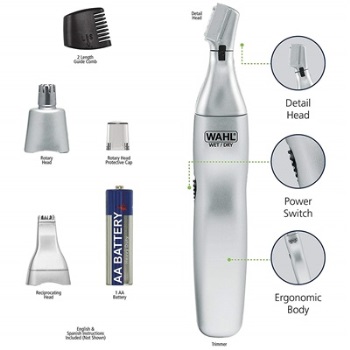 Wahl Ear, Nose and Brow Trimmer 5545-400