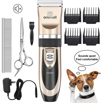 oneisall Low Noise Rechargeable Cordless Hair Clippers